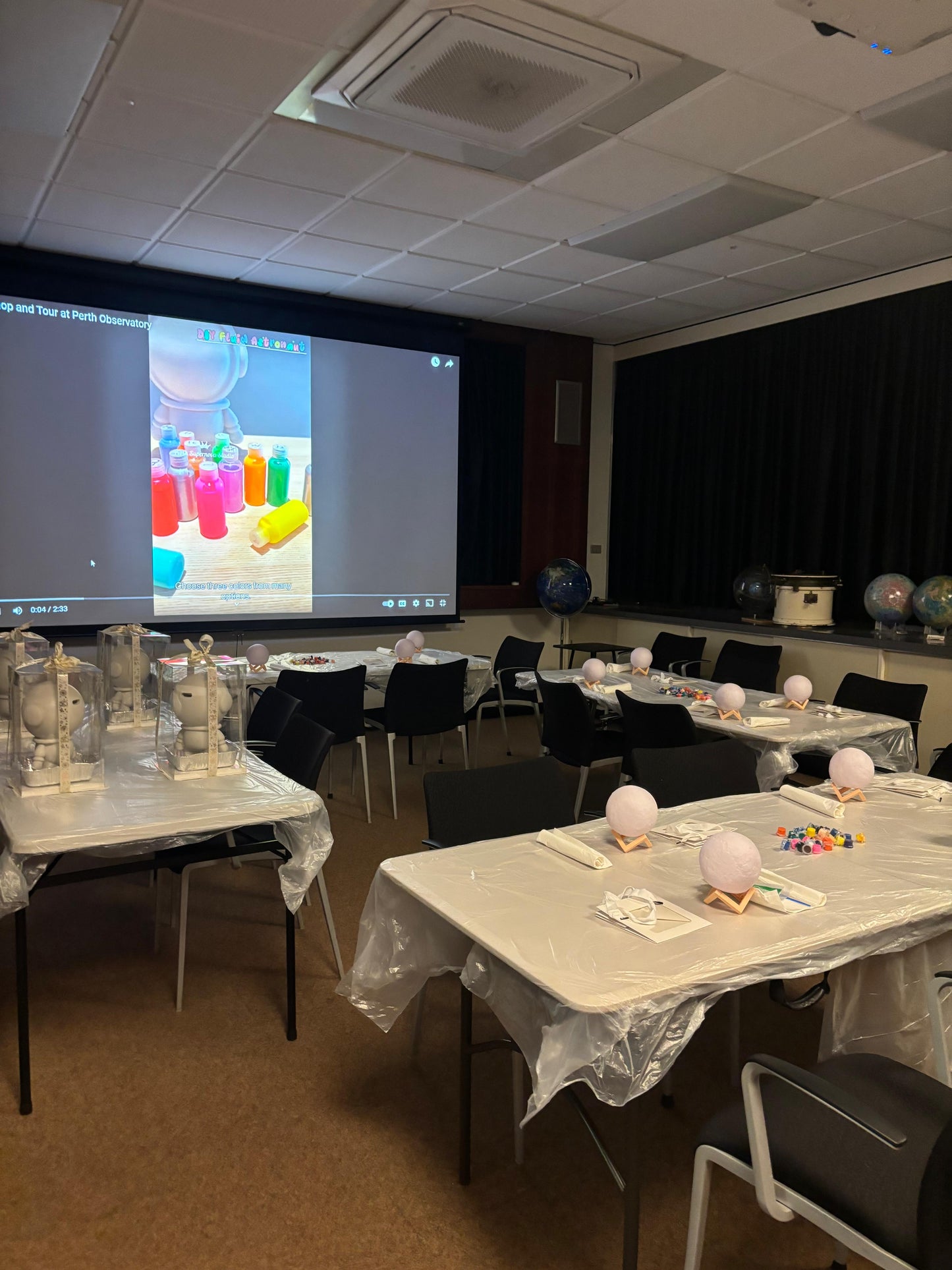 Fun Workshop and Tour at Perth Observatory