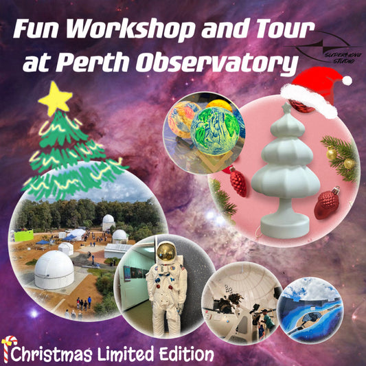 Fun Workshop and Tour at Perth Observatory (Christmas Limited Edition!)